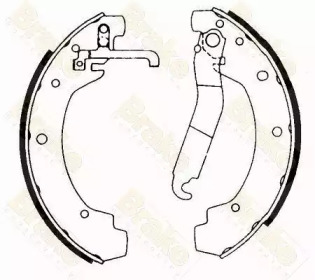 BRAKE ENGINEERING SH1193