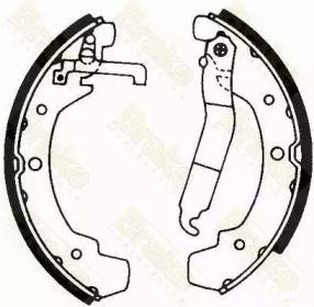 BRAKE ENGINEERING SH1611