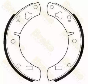 BRAKE ENGINEERING SH2129