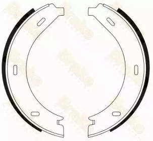 BRAKE ENGINEERING SH2489