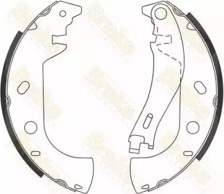 BRAKE ENGINEERING SH2535