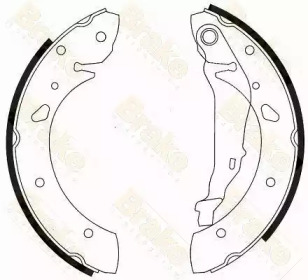 BRAKE ENGINEERING SH2545