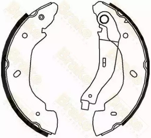 BRAKE ENGINEERING SH2553