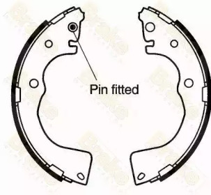 BRAKE ENGINEERING SH2563