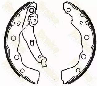 BRAKE ENGINEERING SH2565