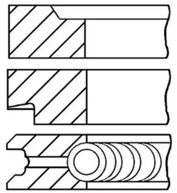 GOETZE ENGINE 08-107100-00 GOETZE ENGINE 08-107100-00