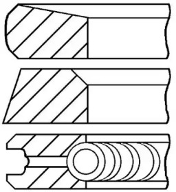 GOETZE ENGINE 08-435207-00 GOETZE ENGINE 08-435207-00