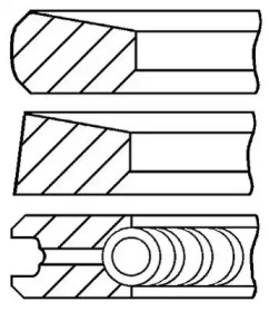GOETZE ENGINE 08-287107-00 GOETZE ENGINE 08-287107-00