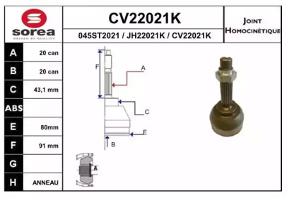 EAI CV22021K