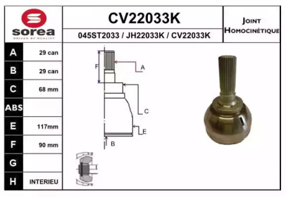 EAI CV22033K EAI CV22033K