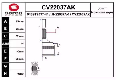 EAI CV22037AK