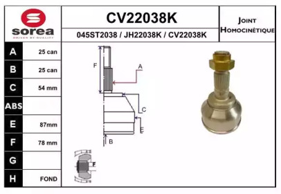 EAI CV22038K