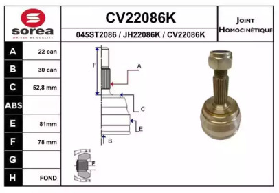 EAI CV22086K EAI CV22086K