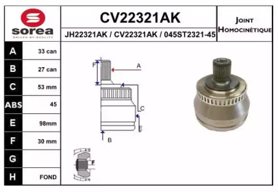 EAI CV22321AK