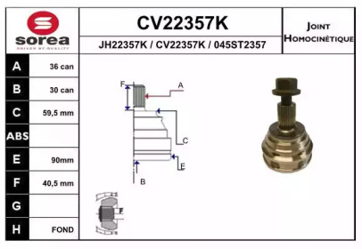 EAI CV22357K EAI CV22357K