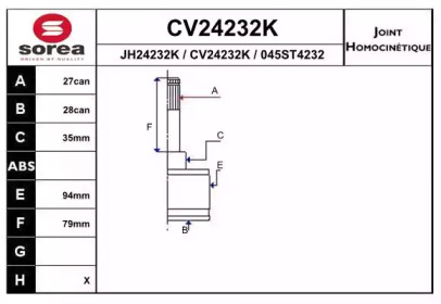 EAI CV24232K EAI CV24232K