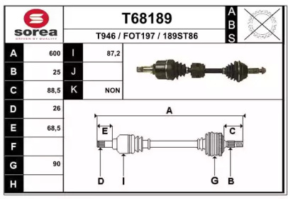 EAI T68189 EAI T68189