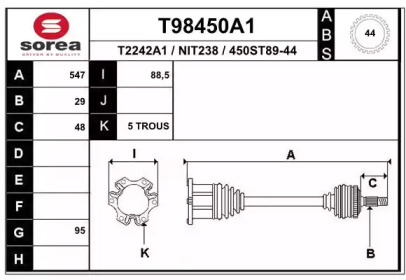 EAI T98450A1