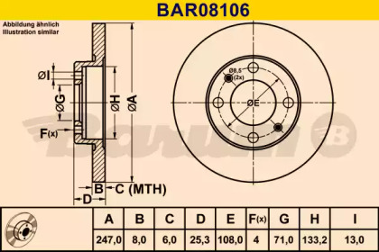 BARUM BAR08106