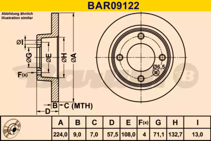 BARUM BAR09122