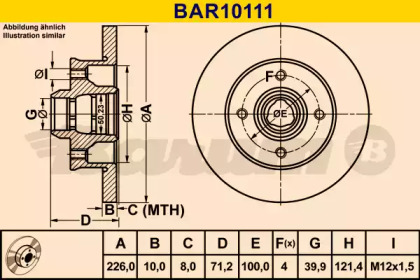 BARUM BAR10111