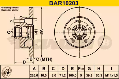 BARUM BAR10203