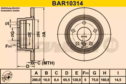 BARUM BAR10314