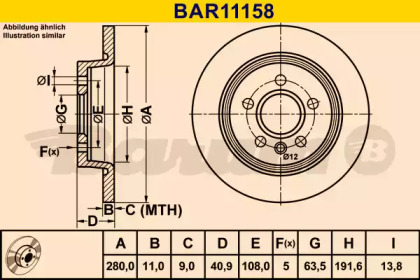 BARUM BAR11158