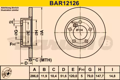 BARUM BAR12126