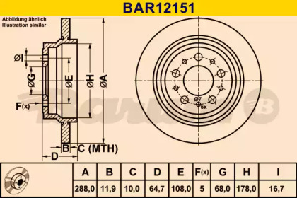 BARUM BAR12151