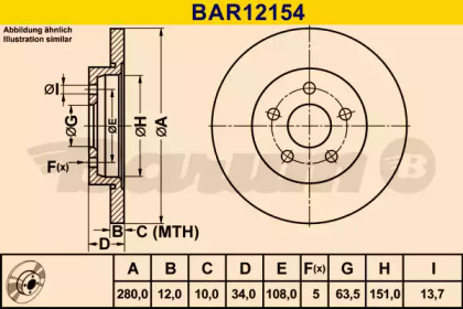 BARUM BAR12154