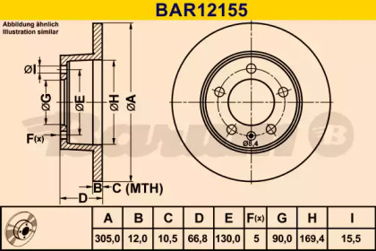 BARUM BAR12155