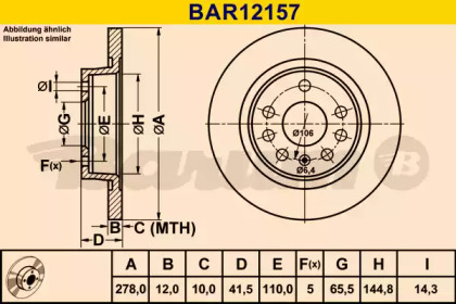 BARUM BAR12157