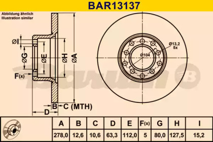 BARUM BAR13137