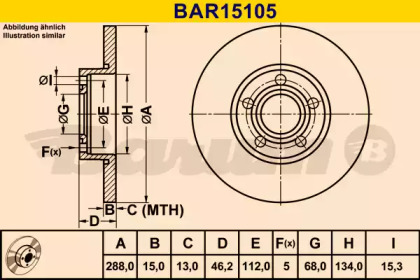 BARUM BAR15105