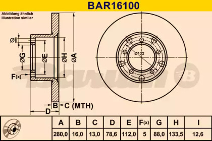 BARUM BAR16100