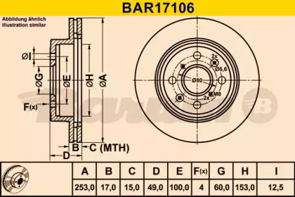 BARUM BAR17106