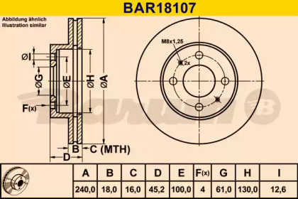 BARUM BAR18107