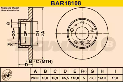 BARUM BAR18108