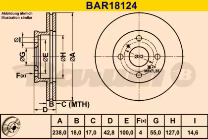 BARUM BAR18124