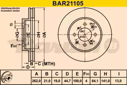 BARUM BAR21105