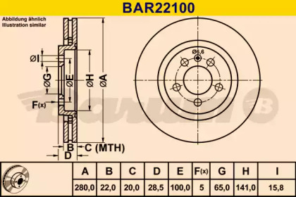 BARUM BAR22100