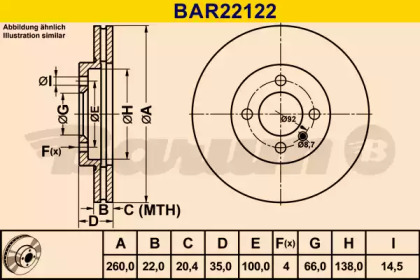 BARUM BAR22122