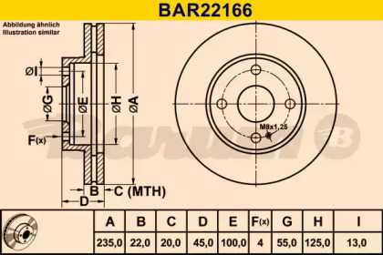 BARUM BAR22166