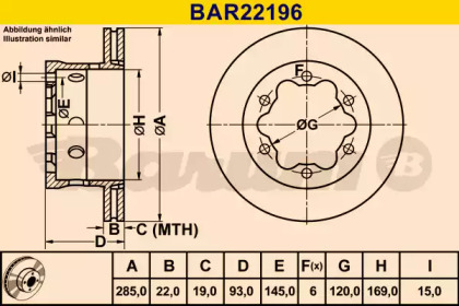 BARUM BAR22196