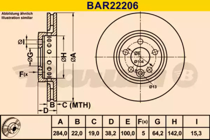 BARUM BAR22206