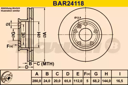 BARUM BAR24118