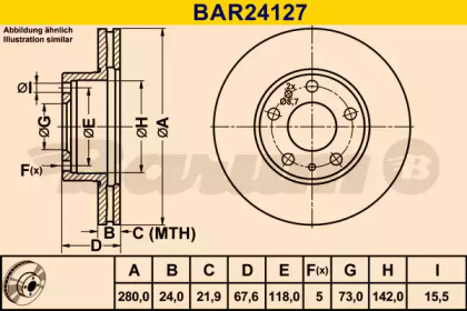 BARUM BAR24127