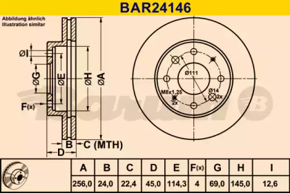 BARUM BAR24146