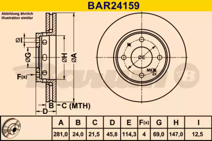 BARUM BAR24159